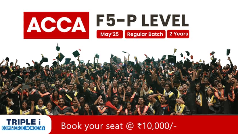 ACCA F5 to P Level May'25