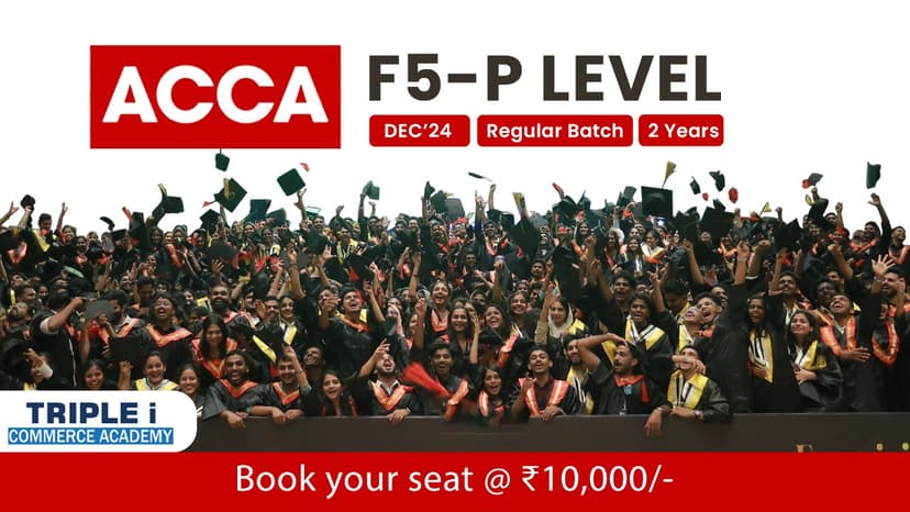 ACCA F5 - P Level Calicut Dec 24